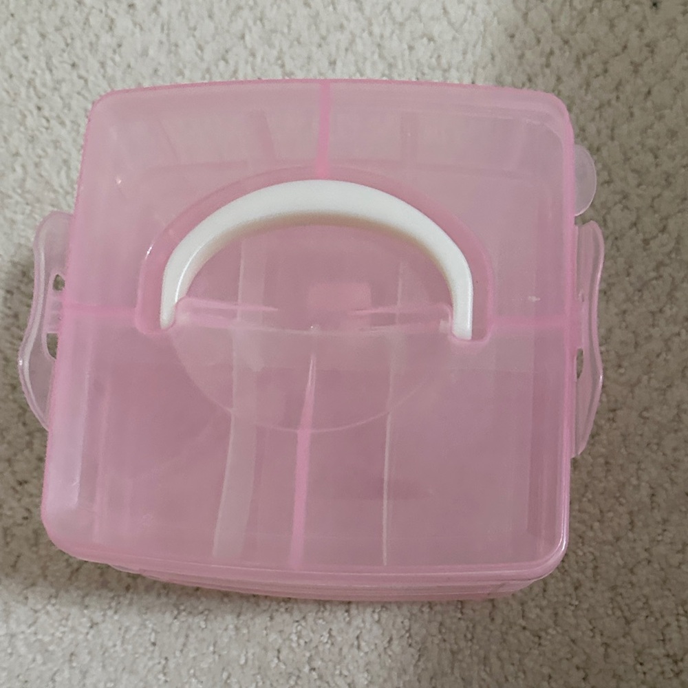 Pink Stackable Storage Box - Picture 2 of 7
